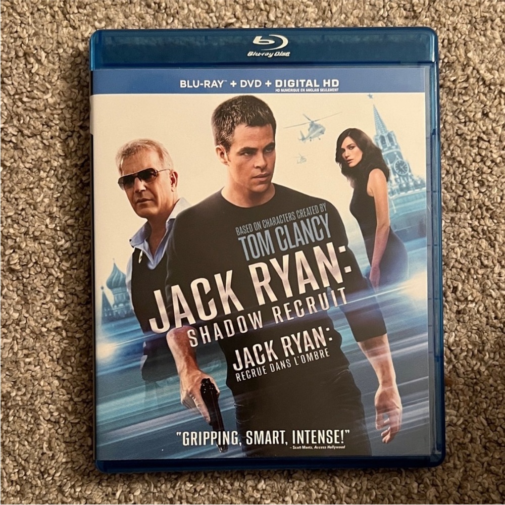 Jack Ryan: Shadow Recruit Blu-ray